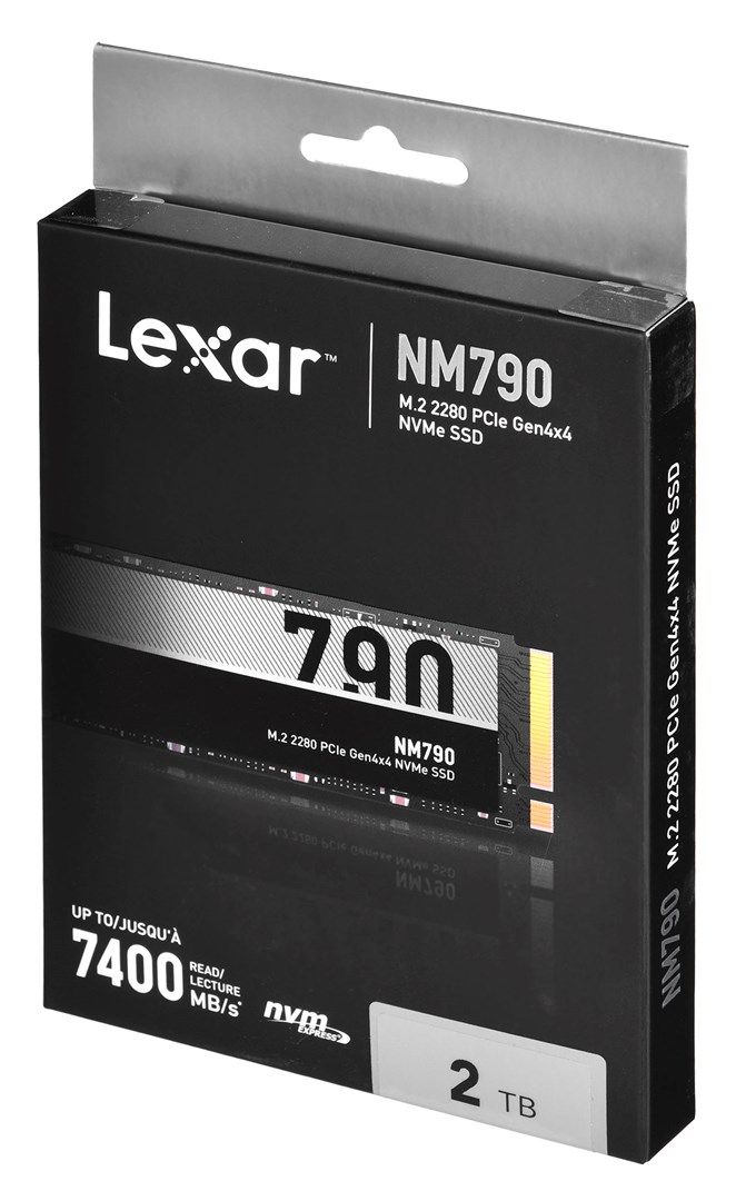 Lexar 2TB High Speed PCIe Gen 4X4 M.2 NVMe, up to 7400 MB/s read and 6500 MB/s write, EAN: 843367130290_5