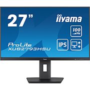 IIYAMA XUB2793HSU-B6 27inch ETE IPS-panel 1920x1080 100Hz 250cd/m 15cm Height Adj. Stand Pivot Speakers HDMI DisplayPort 1ms_1