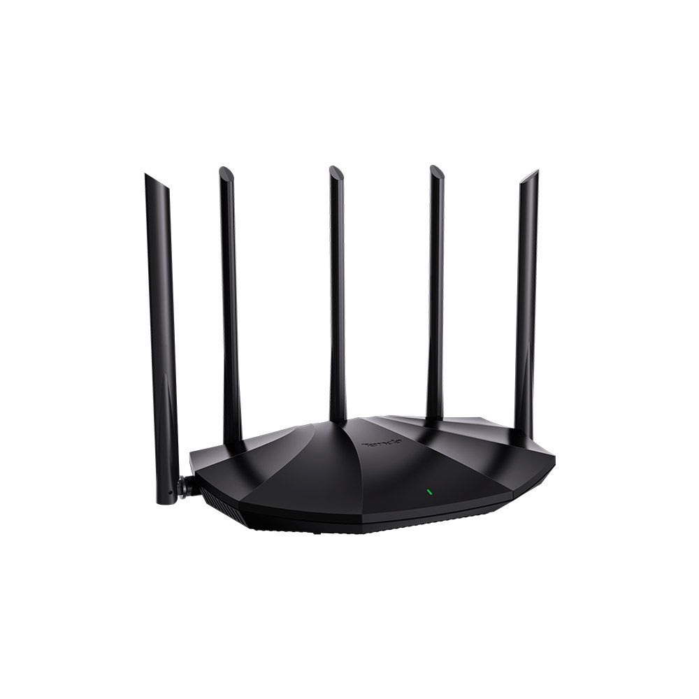 ROUTER Tenda wireless AX1500Mbps,1 x WAN Gigabit, 3 porturi LAN Gigabit, 2.4 GHz/5 GHz dual band, 5 antene externe, WI-FI 6 