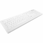 CHERRY Keyboard AK-C8112 Medical wireless sealed [DE] black IP68 kabellos, vollversiegelt, IP68_1