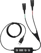 Jabra Link 265 cablu audio USB2.0 2x QD Negru