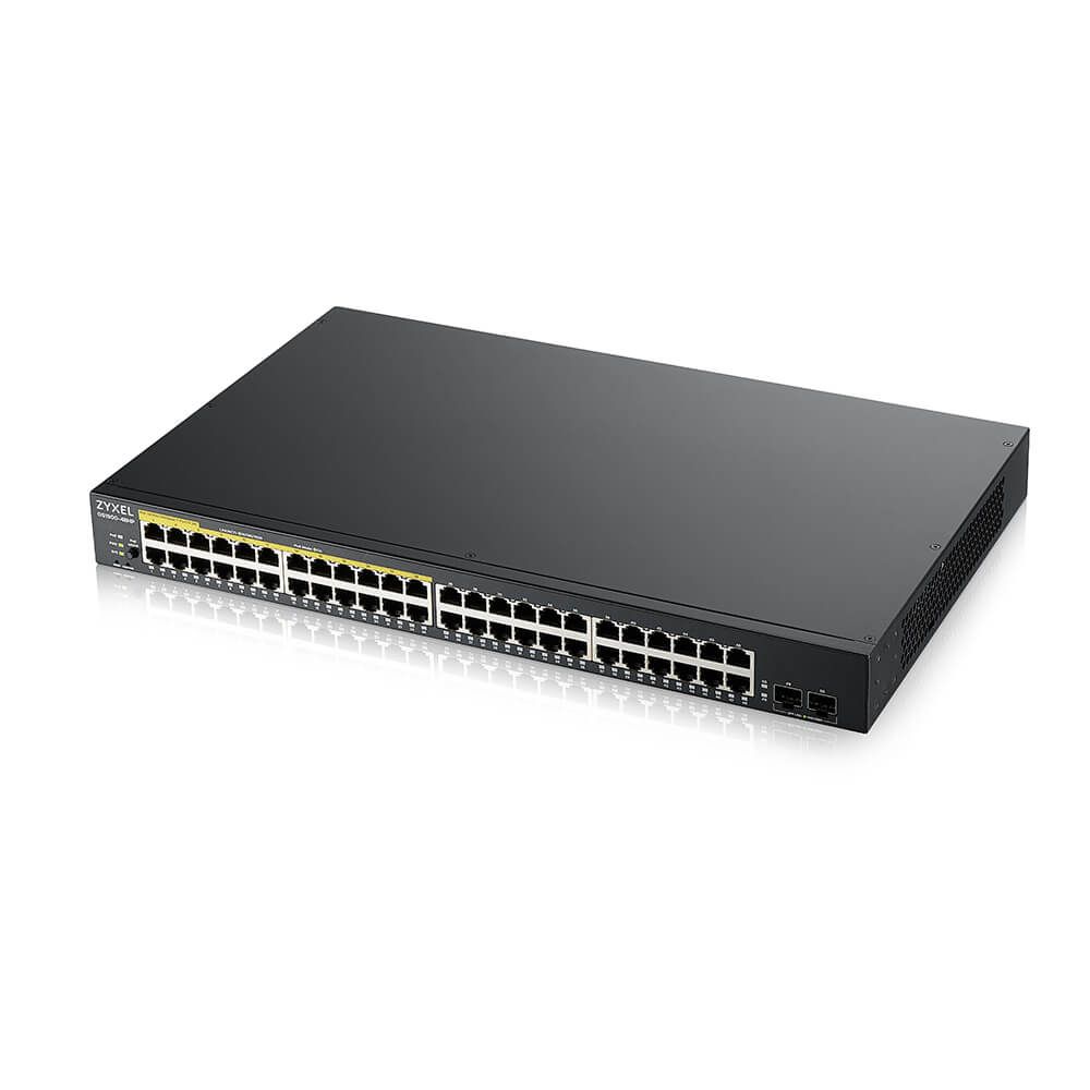 ZYXEL GS1900-48HP v2 48-port GbE L2 Smart Switch