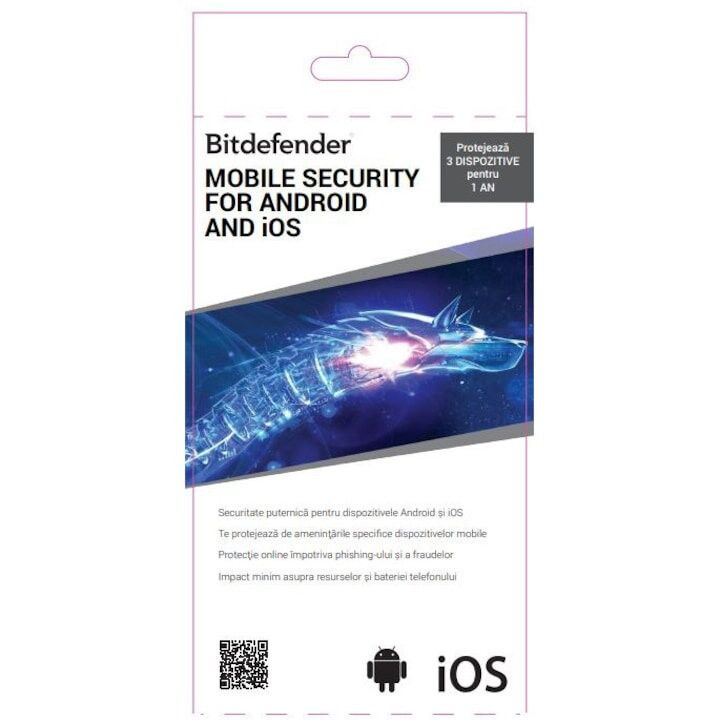 SW RET MOBILE SECURITY/ANDROID & IOS 5PC BITDEF...