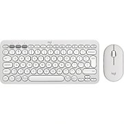 LOGITECH Pebble 2 Combo - TONAL WHITE - (US) INTL - 2.4GHZ/BT - N/A - INTNL-973 - UNIVERSAL_1