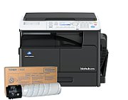 Multifunctionala alb-negru Konica Minolta A3 Bizhub 225i set cu capac OC 512 si toner TN 118_1