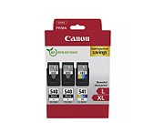 Canon pachet cartuse cearneala PG-540L X2 /CL-541XL MULTIPACK, capacitate negru: 2 X 300 pagini/11ml, Color: 400 pagini / 15ml, Compatibil cu: PIXMA GM2050, PIXMA MG2140, PIXMA MG2150, PIXMA MG2155, PIXMA MG2250, PIXMA MG3140, PIXMA MG3150, PIXMA MG3250, PIXMA MG3550, PIXMA MG3650, PIXMA MG3650S_1