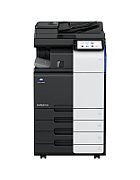 Multifunctionala alb negru Konica Minolta A3 Bizhub 300i, set cu DF-714, stand si toner_1