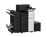 Multifunctionala alb negru Konica Minolta A3 Bizhub 450i set cu OT-513, stand si toner_1