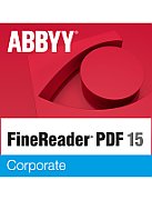 ABBYY FineReader PDF Corporate, Single User License (ESD), GOV/NPO/EDU, Subscription 1y