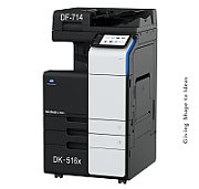 BIZHUB C300i + ADF DUAL SCAN DF-714 + toner negru si  set tonere color C/M/Y  +  Masa suport DK516X_1