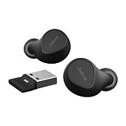 JABRA Evolve2 Buds UC Cradle USB-A UC Link 380 BT adapter USB-A UC 30cm USB-C to USB-A cable Ear gels warranty_3