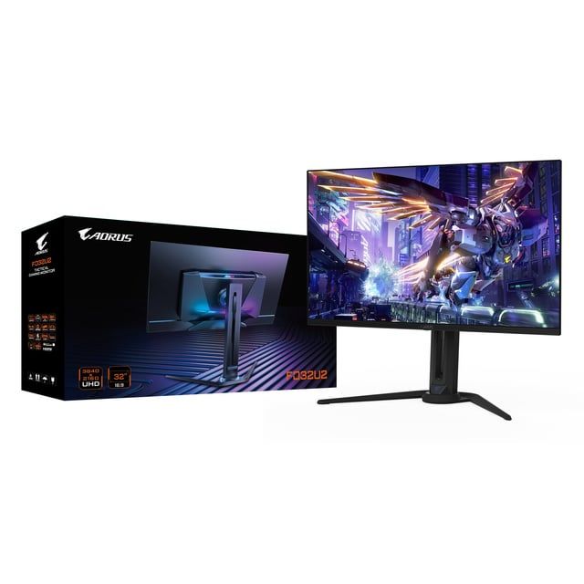 Gigabyte AORUS FO32U2 gaming monitor diagonala 31.5