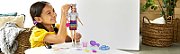 Leopard Rainbow Hair Doll BARBIE GRN81_2