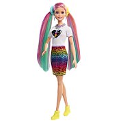 Leopard Rainbow Hair Doll BARBIE GRN81_6