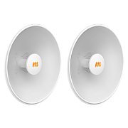 Mimosa N5-X25, dish Twist-on antenna, 25dBi, 400mm - 2-pack_1