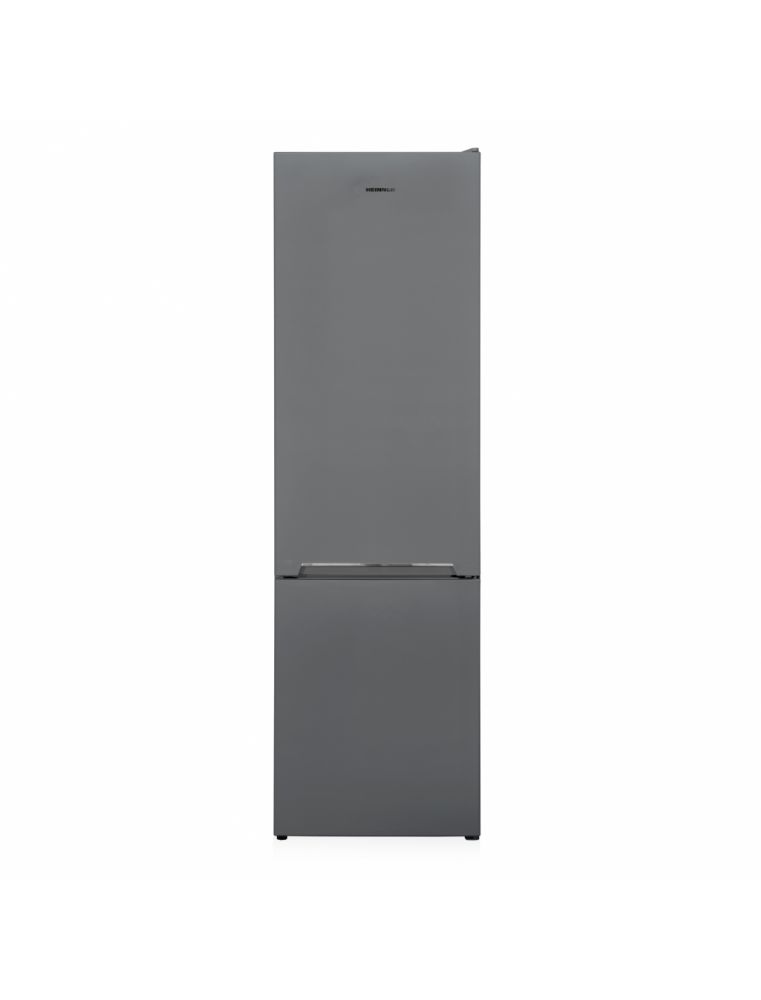 Combina frigorifica Heinner HCNF-V291BKWDE++, No Frost Multicooling, dozator de apa, clasa energetica E, capacitate totala: 294 L, capacitate frigider: 207 L, capacitate congelator: 87 L, control electronic cu display in interior, tehnologie Freezer Shield, lumina LED, functie ECO, alarma usa