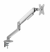 Suport monitor Serioux MM63-C012, compatibilitate  dimensiune ecran 17 -32 , greutate maximă suportata: (per ecran): 2~9kg, VESA: 75x75, 100x100, inclinare: +55°~-55°, pivotare: +90°~-90°, rotația ecranului: + 180°~-180°, instalare: clemă, grommet, grosime recomandată pentru birou: clemă: 10~80mm