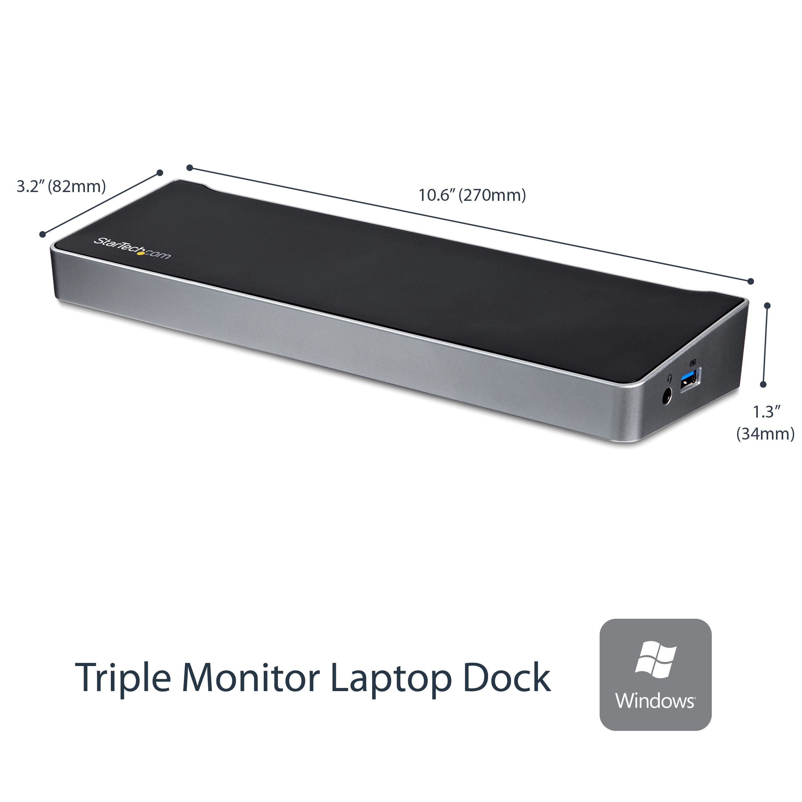 TRIPLE-VIDEO LAPTOP DOCK/LAPTOP DOCKING STATION WITH 4K_3