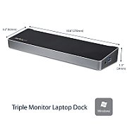 TRIPLE-VIDEO LAPTOP DOCK/LAPTOP DOCKING STATION WITH 4K_3