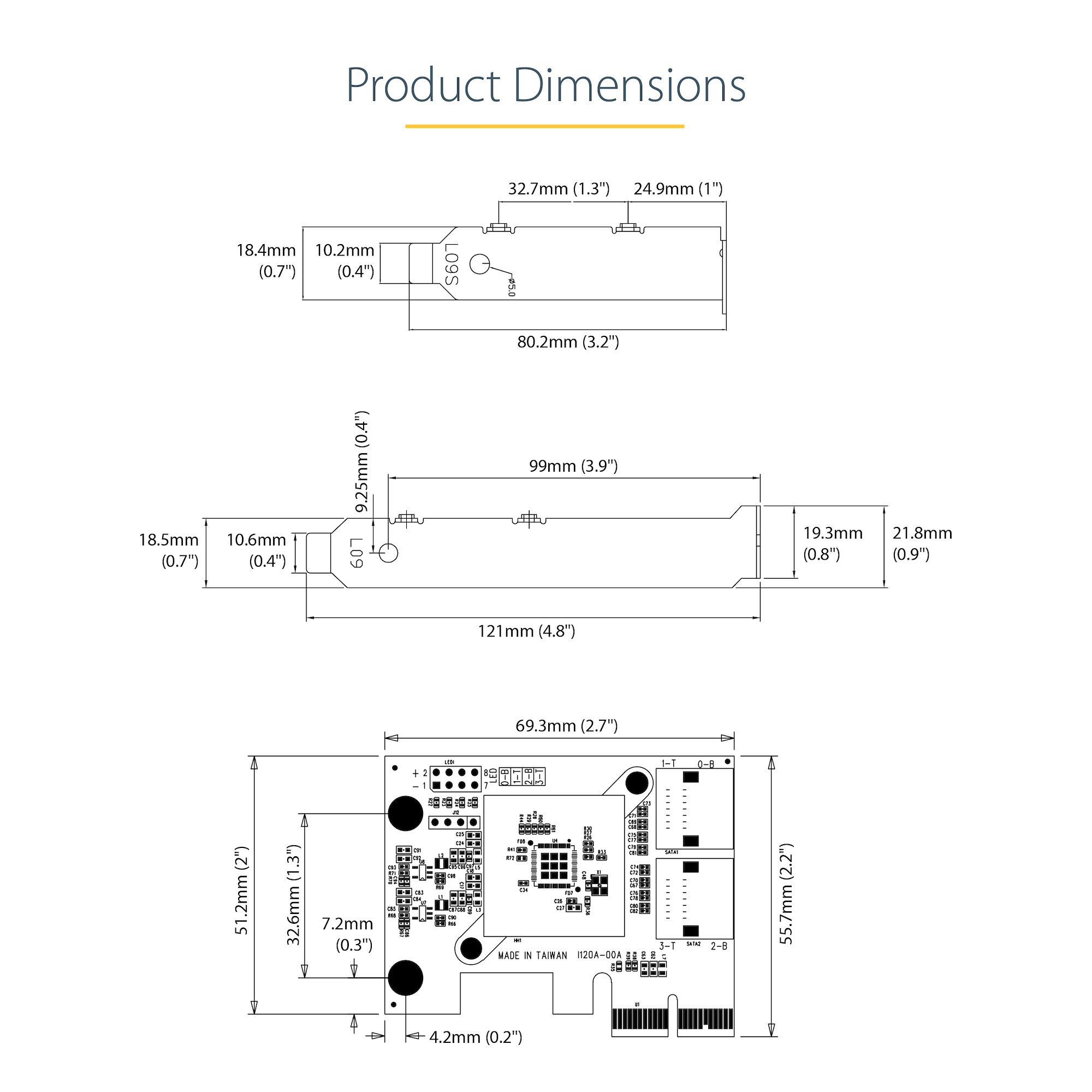 4-PORT SATA PCIE CARD - 6GBPS/._16