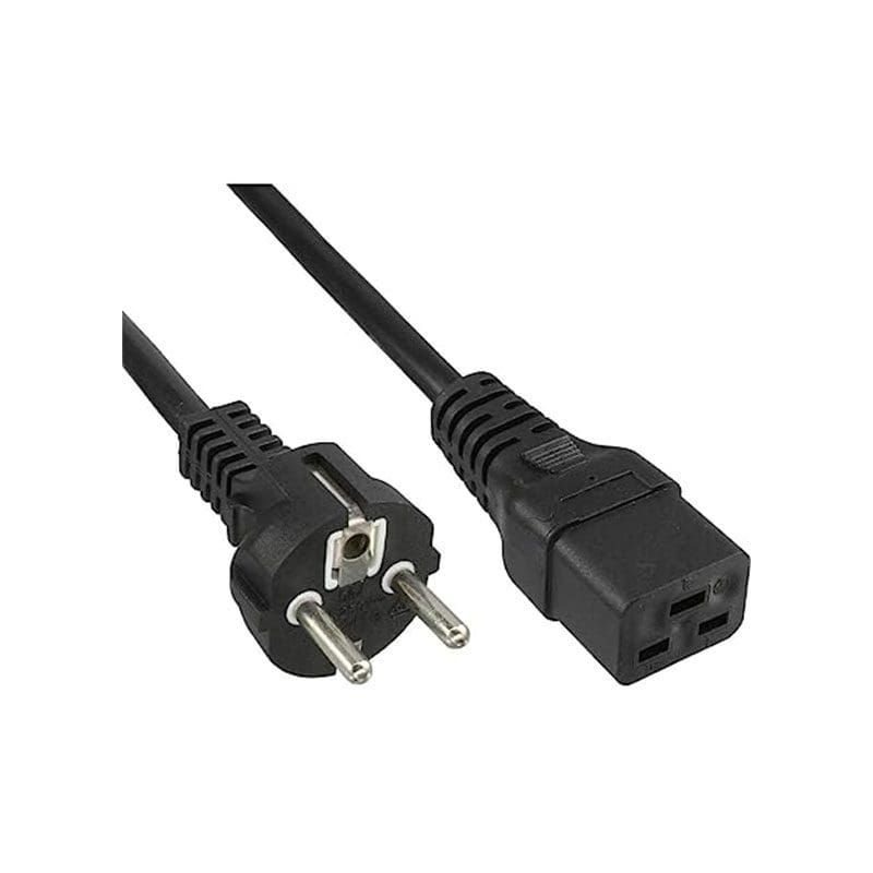 Power Cord, C19 to CEE/7 Schuko, 2.5m