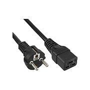 Power Cord, C19 to CEE/7 Schuko, 2.5m