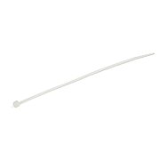 100 PACK 6 CABLE TIES -WHITE/NYLON ZIP TIE WRAPS UL TAA_2