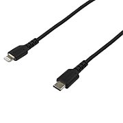 USB C TO LIGHTNING CABLE/BLACK - ARAMID FIBER_1