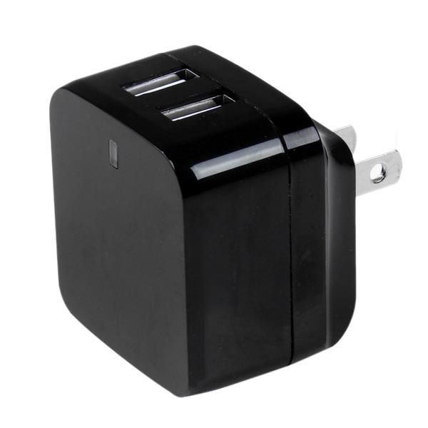 2 PORT USB TRAVEL WALL CHARGER/17W / 3.4A - 110V/220V_2