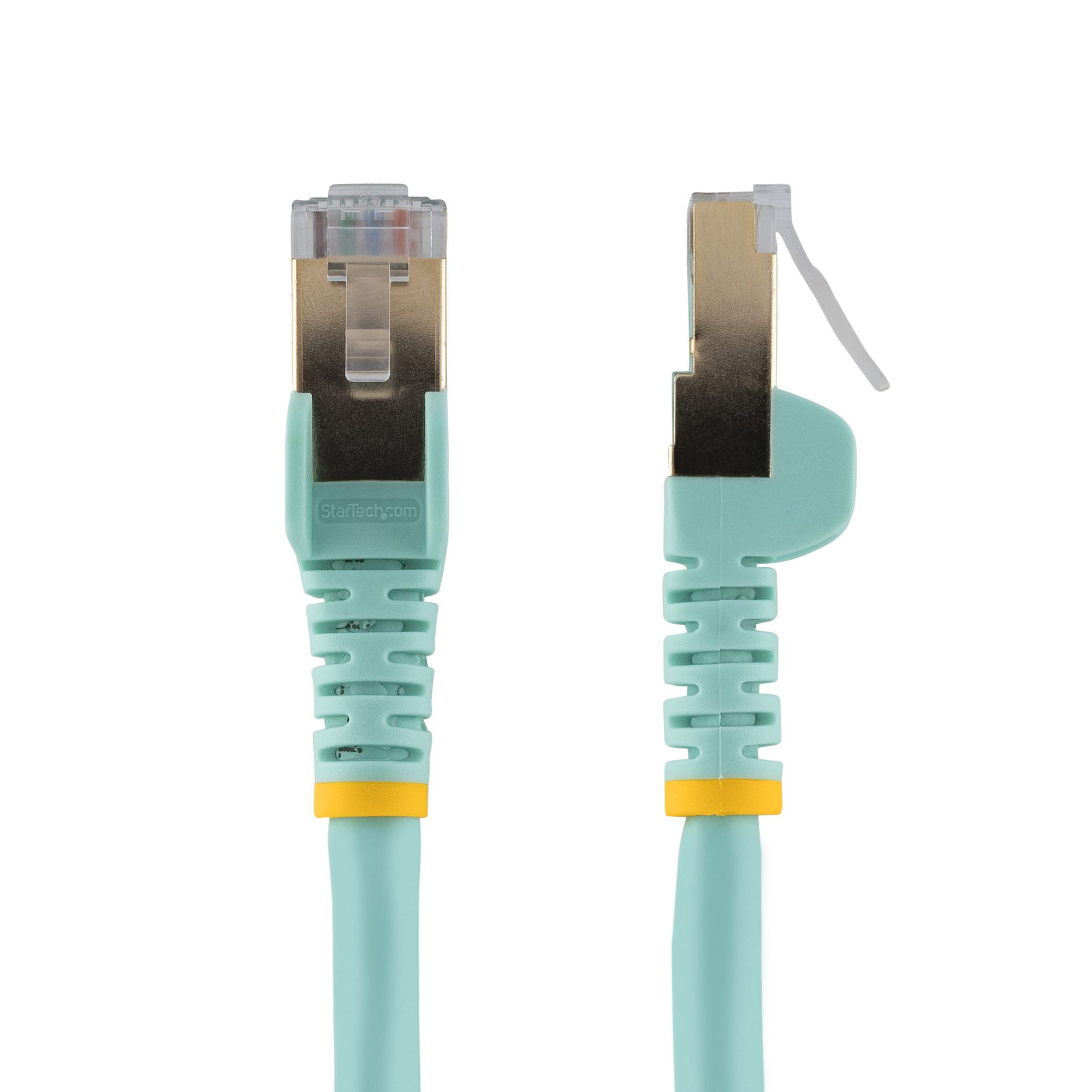 7M CAT6A ETHERNET CABLE AQUA/AQUA - SHIELDED COPPER WIRE_2