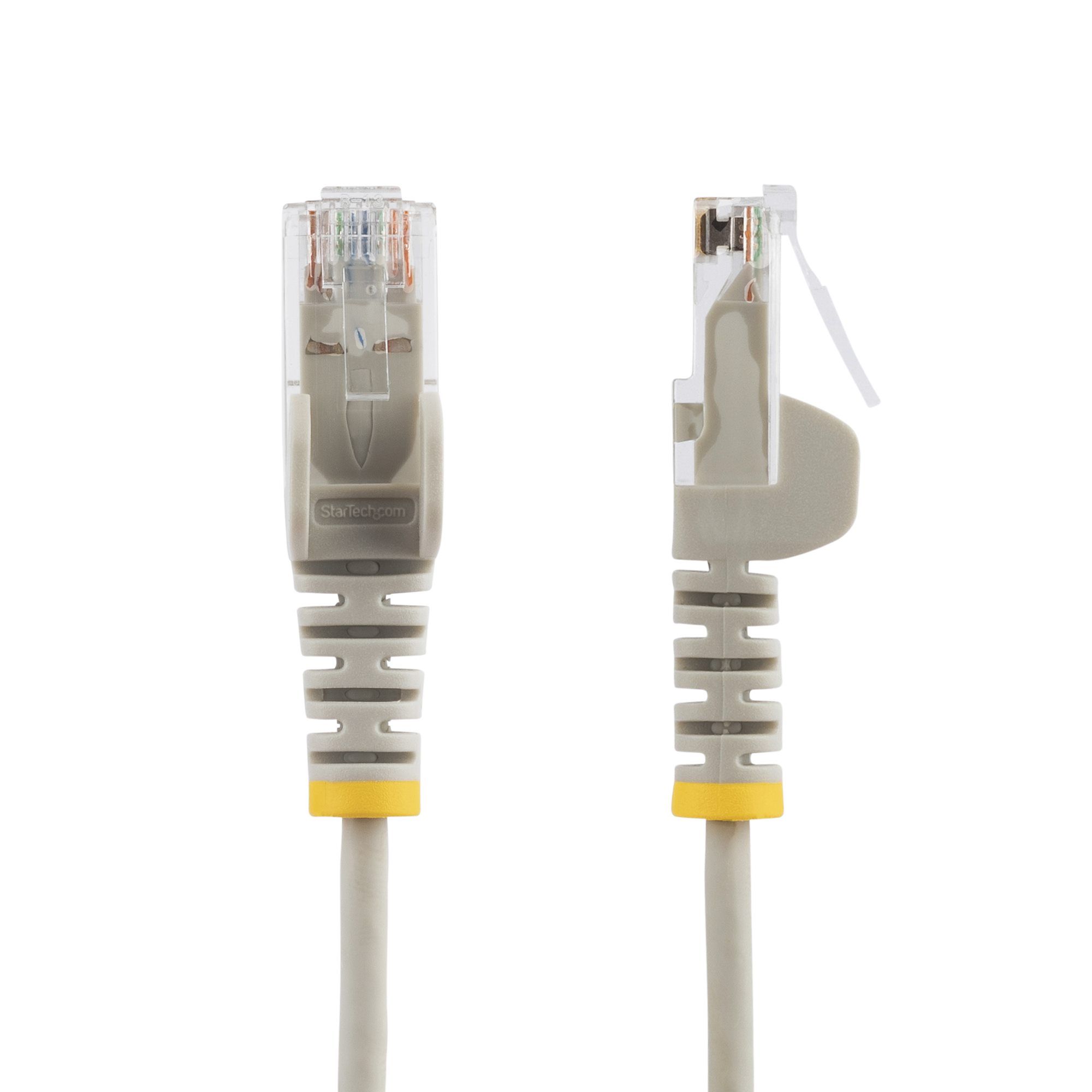 CAT6 CABLE - 1 M - GREY/SNAGLESS - 28 AWG COPPER WIRE_3