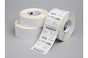 Label, Paper, 101.6x101.6mm; Direct Thermal, Z-Select 2000D, Coated, Permanent Adhesive, 19mm Core, Perforation and Black Mark_1