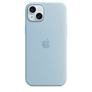 IPHONE 15 PLUS SILICONE CASE/WITH MAGSAFE LIGHT BLUE_1