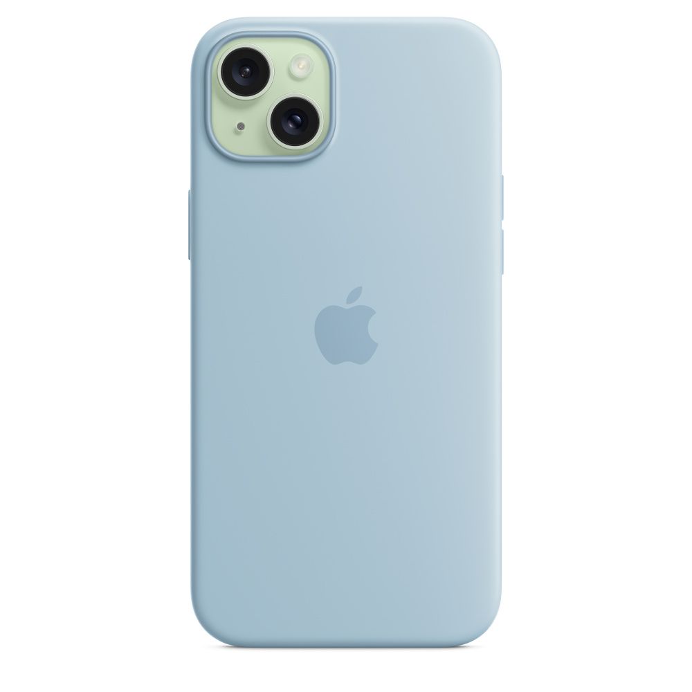 IPHONE 15 PLUS SILICONE CASE/WITH MAGSAFE LIGHT BLUE_4