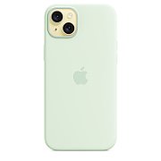 IPHONE 15 PLUS SILICONE CASE/WITH MAGSAFE SOFT MINT_3