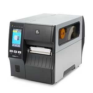 TT Printer ZT411 4 , 203 dpi, Euro and UK cord, Serial, USB, 10/100 Ethernet, Bluetooth 4.2/MFi, USB Host, Wireless 802.11 AC Card: Re