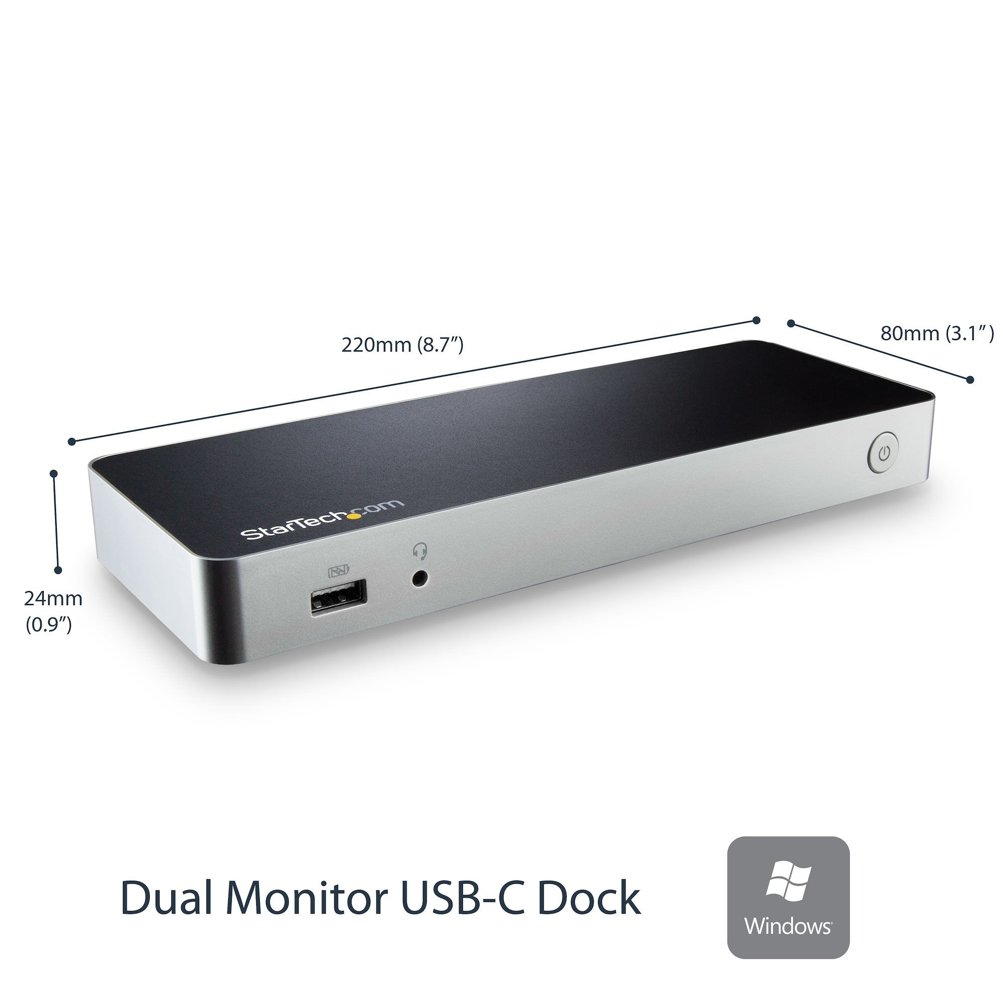 DUAL USB C DOCK - WINDOWS - PD/._2