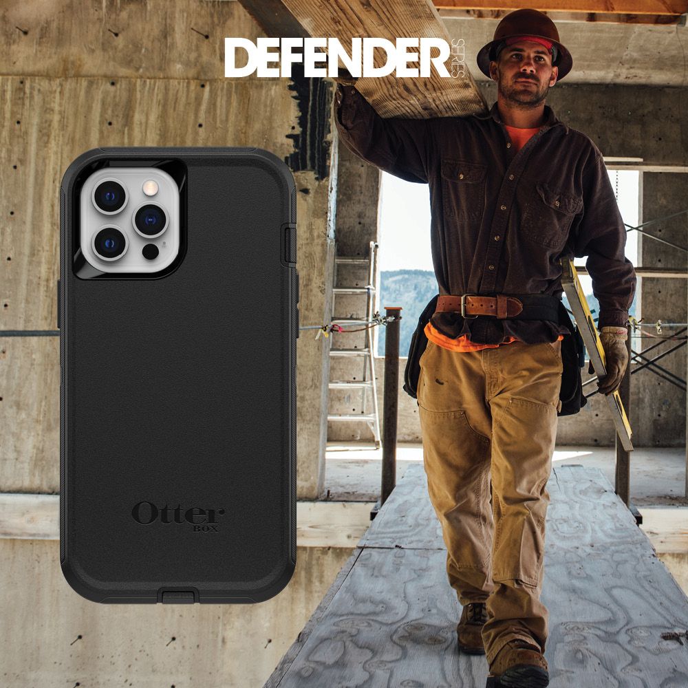 OTTERBOX DEFENDER IPHONE 12 //IPHONE 12 PRO BLACK_14