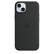 IPHONE 15 PLUS SILICONE CASE/WITH MAGSAFE - BLACK_1