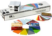 Zebra color PVC card - silver metallic, 30 mil (500 cards)_2