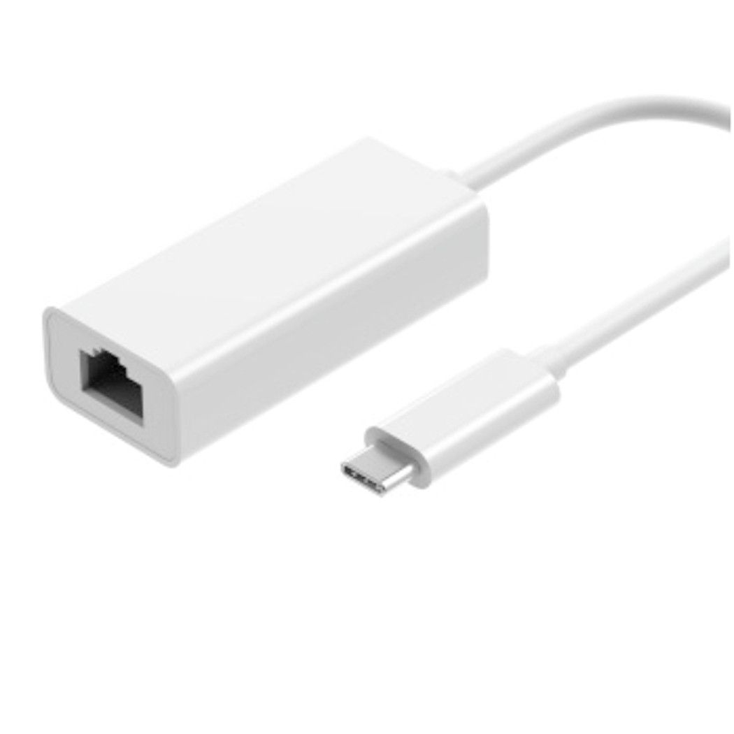 USB-C TO GIGABIT ADAPTER/USB 3.2 WHITE 0.15M