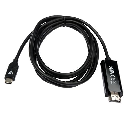 USB-C TO HDMI 2.0 CABLE 2M BLK/VID + DATA CABLE 21.6GBPS 4K UHD_4