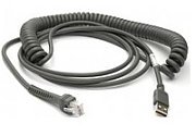 Cable, USB, Type A, Enhanced, Coiled, Power Off Terminal, 5 Meters_1