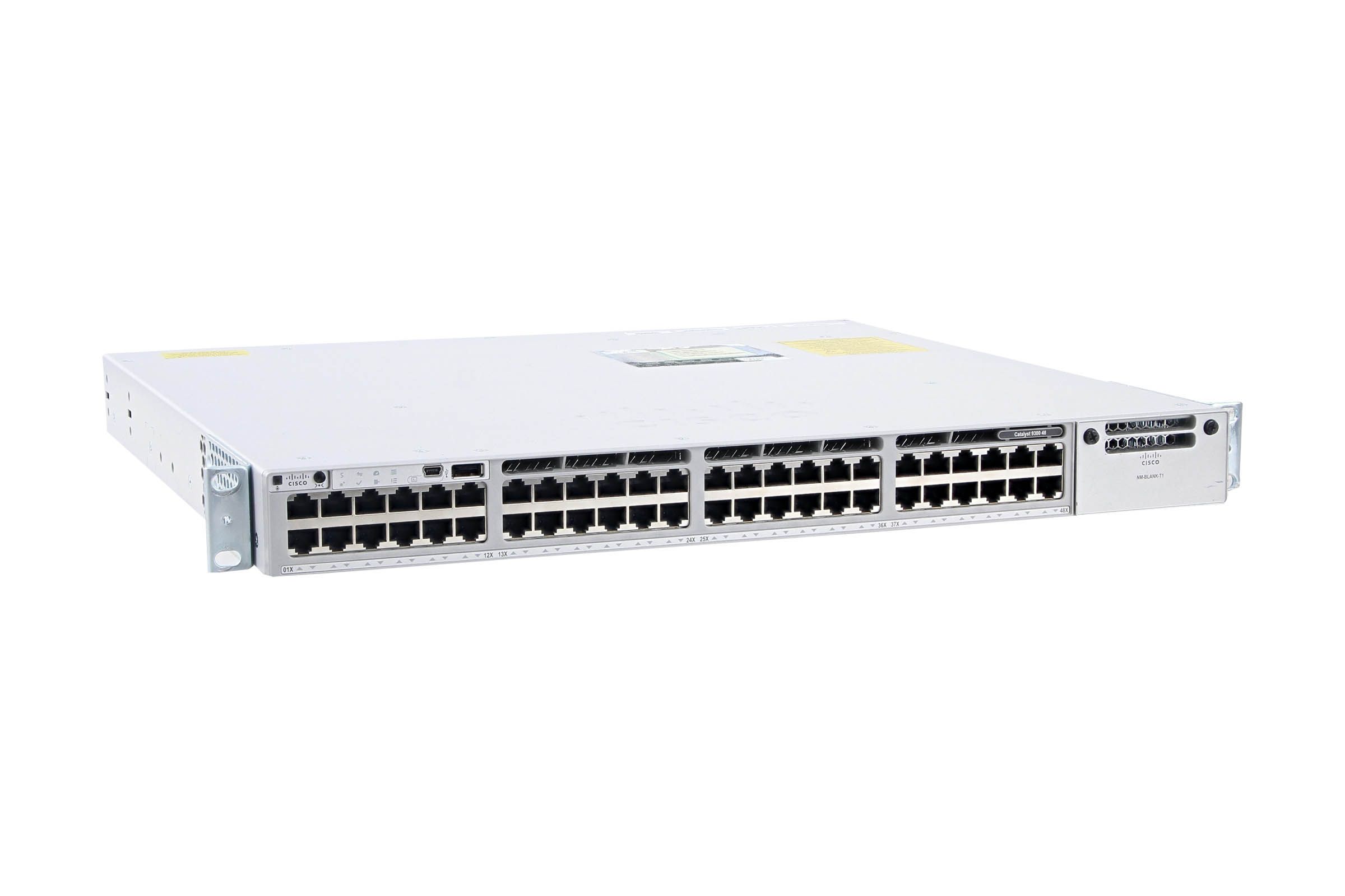 Switch Cisco C9300-48T-A, 48 porturi 10/100/1000 Mbps