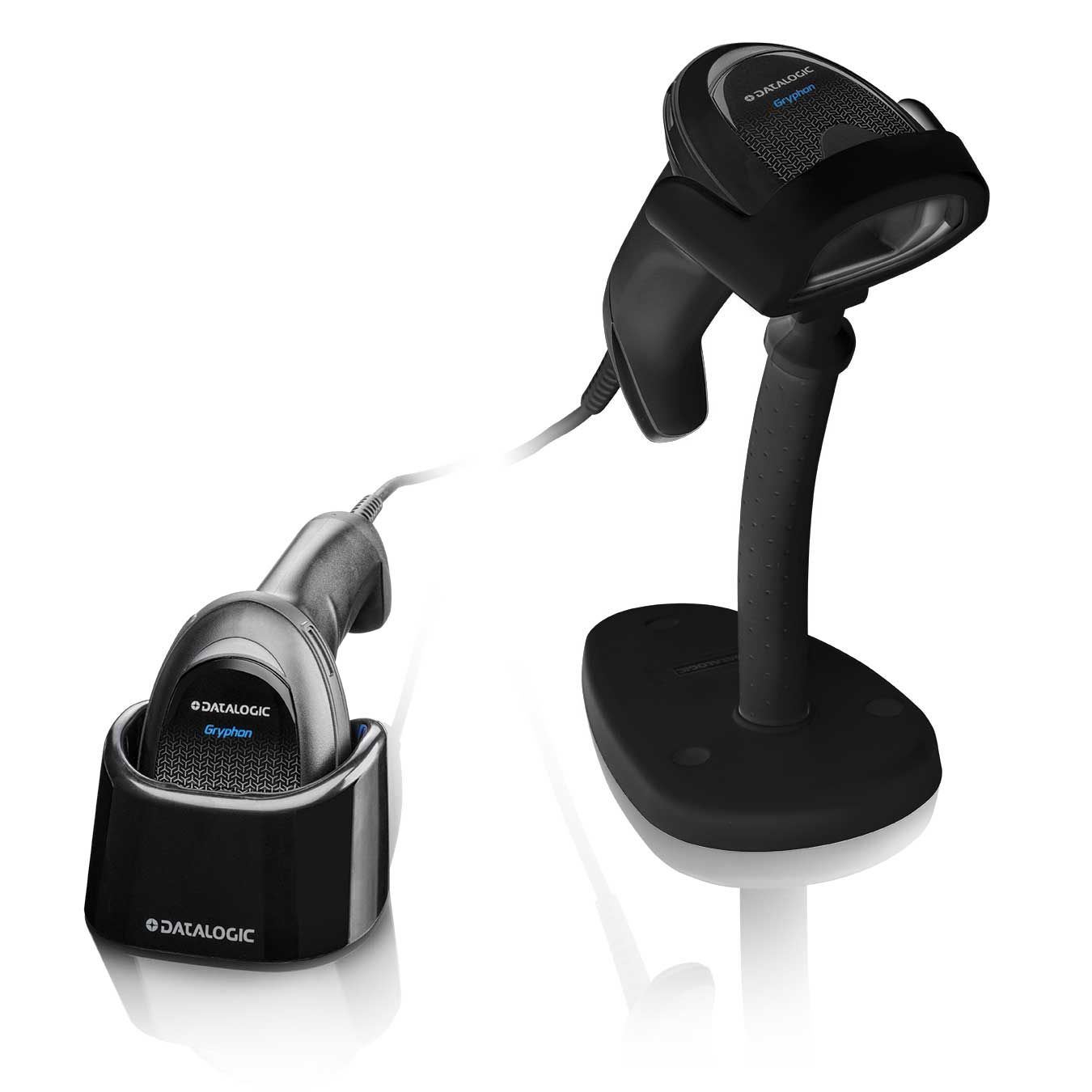 GRYPHON GBT4500 KIT USB HIGH/DENSITY BLACK DISINFECTANT READY