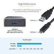 USB PCIE/SATA M.2 ENCLOSURE/M.2 SATA SSD ENCLOSURE TOOLFREE_11