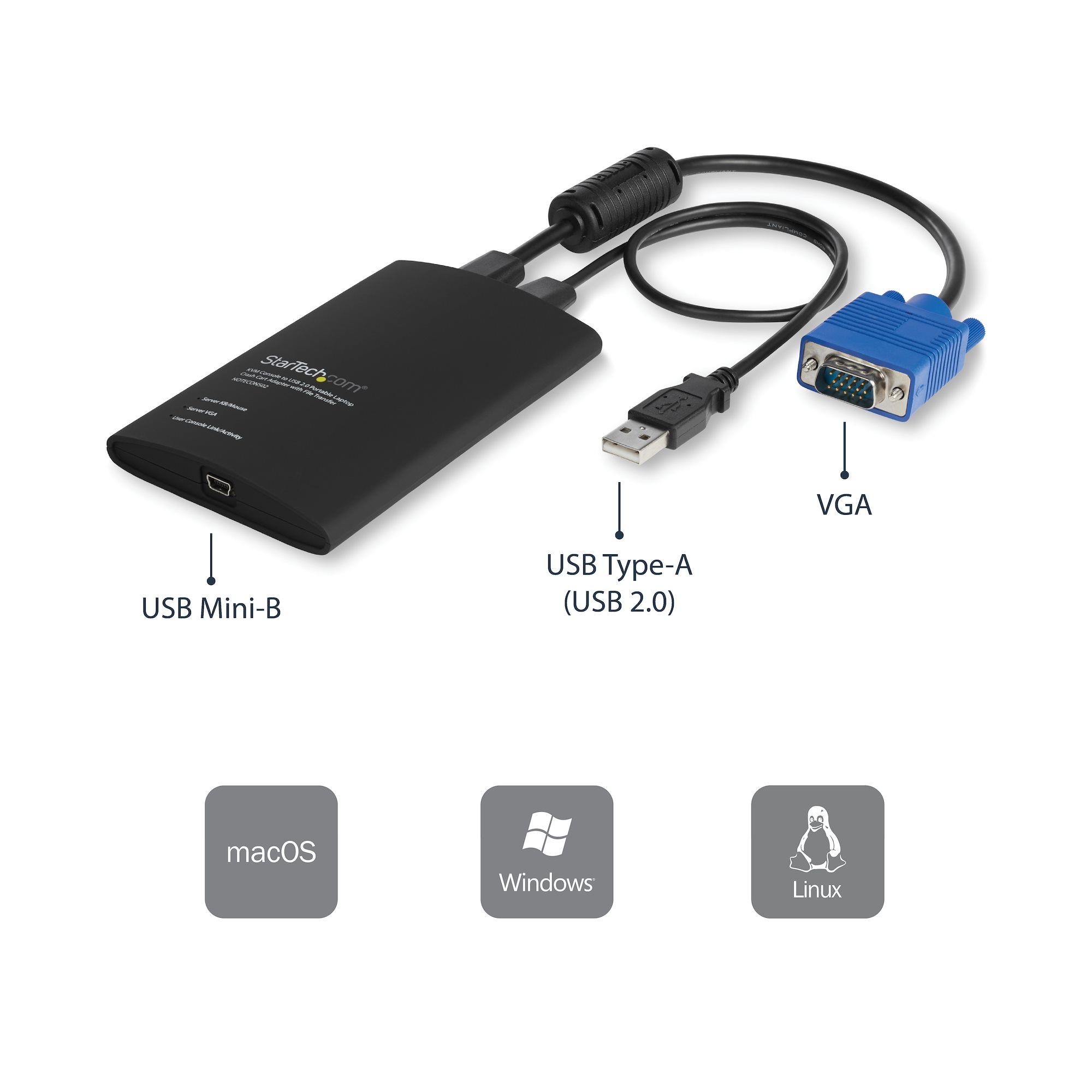 KVM USB CRASH CART W FILE XFER/._7