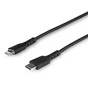 USB C TO LIGHTNING CABLE/BLACK - ARAMID FIBER_1