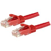 1.5 M CAT6 CABLE - RED/SNAGLESS - 24 AWG COPPER WIRE_1