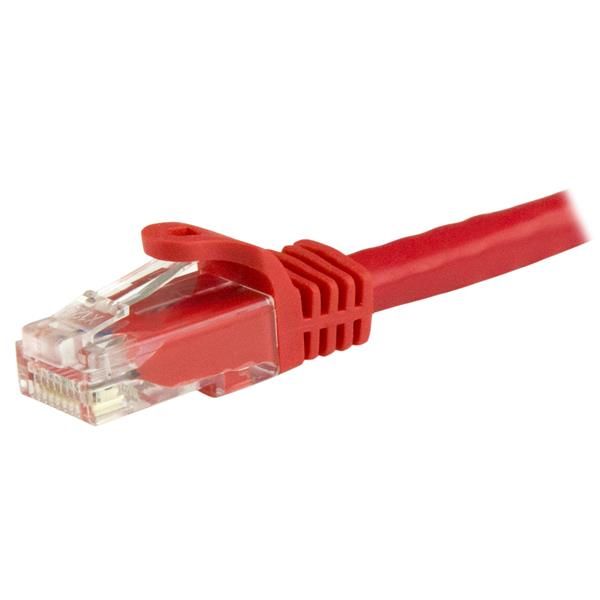 1.5 M CAT6 CABLE - RED/SNAGLESS - 24 AWG COPPER WIRE_2